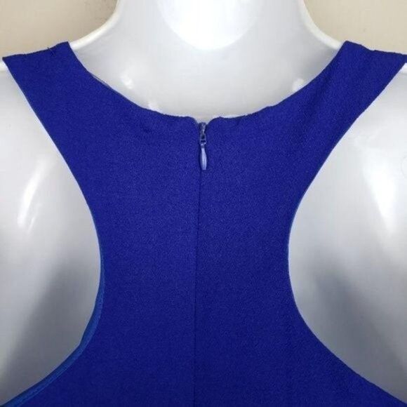 Akira Chicago royal blue halter mini dress size medium - Picture 10 of 14